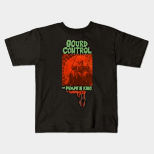 Pumpkin King - The Tale of Gourd Control  - A Halloween Nightmare Kids T-Shirt